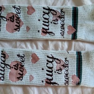Juicy couture high socks